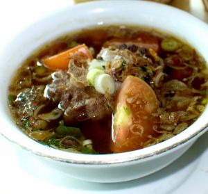 oxtail soup blind